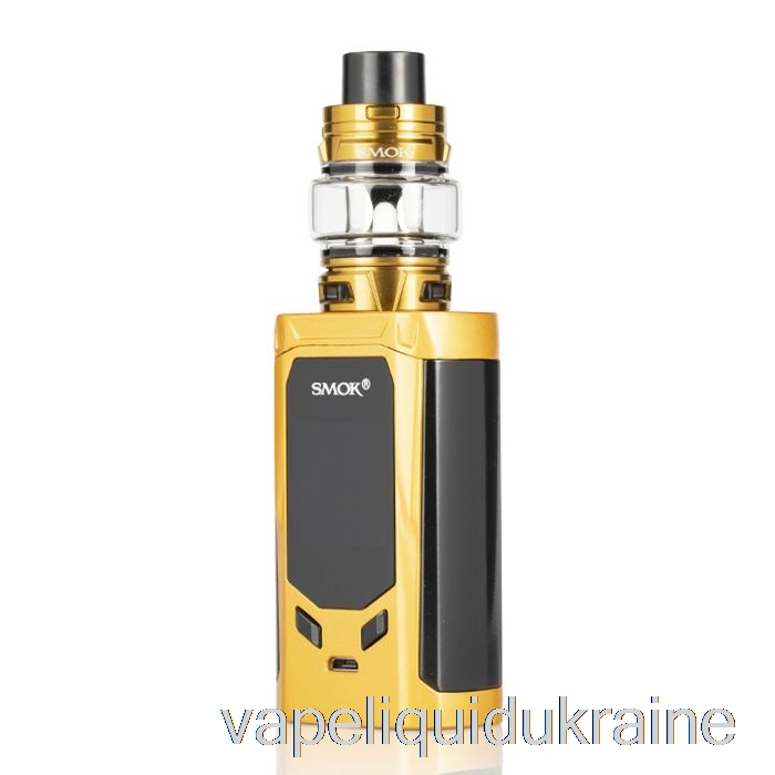 Vape Ukraine SMOK R-KISS 200W & TFV8 Baby V2 Starter Kit Gold